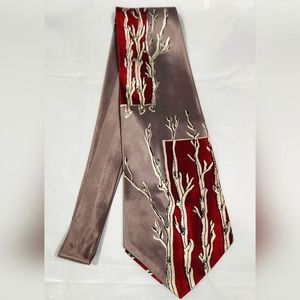 Vintage Marathon Cravat petrified Forest men's neck tie ascot